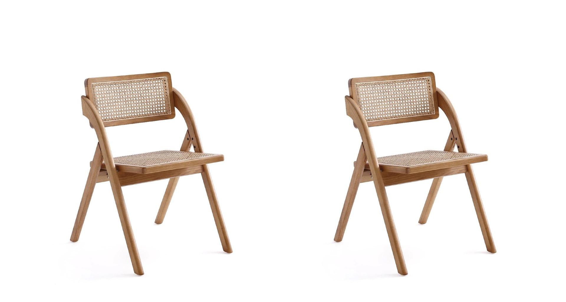 Folding Chair - Set of 2 in Natural