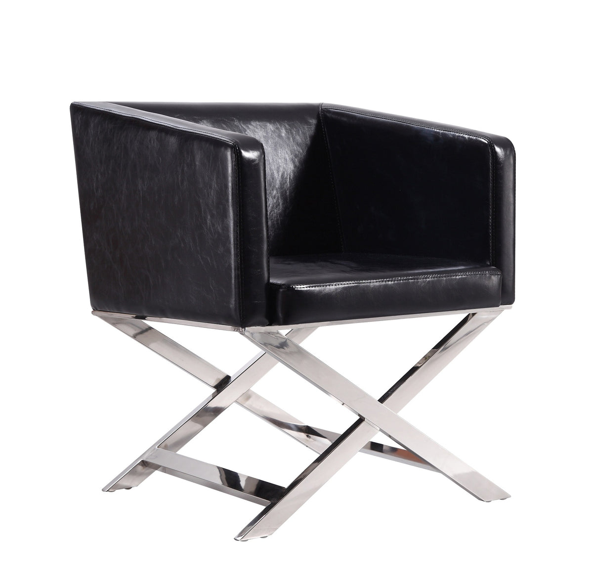 Accent Armchair in Black