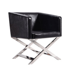 Accent Armchair in Black