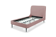 Twin Bed in Blush and Black