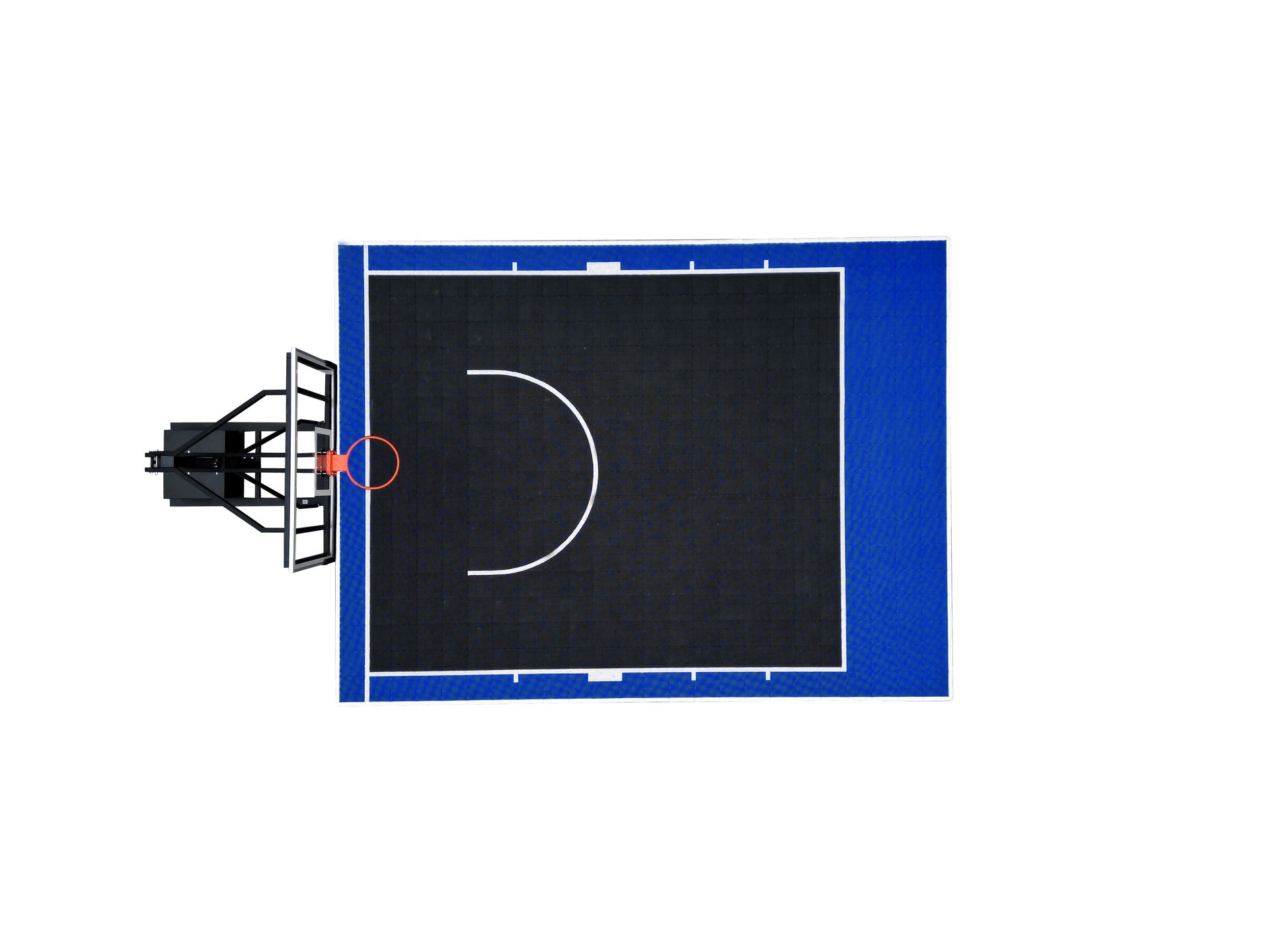 18FT x 24FT Basketball court Mobile Basketball Hoop