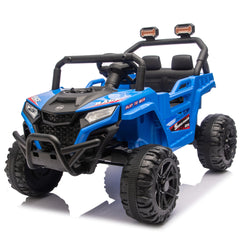 12V 2WD Kids Ride On UTV W/ 2.4G PC,Anti-Collision Bar,High Chassis,Anti-Slip Wheels & 4-Wheel Suspension,Upgraded Battery for 2-Hour Runtime,Provide a safe speed of 1.86-3.11mph for Kids Aged 3-5