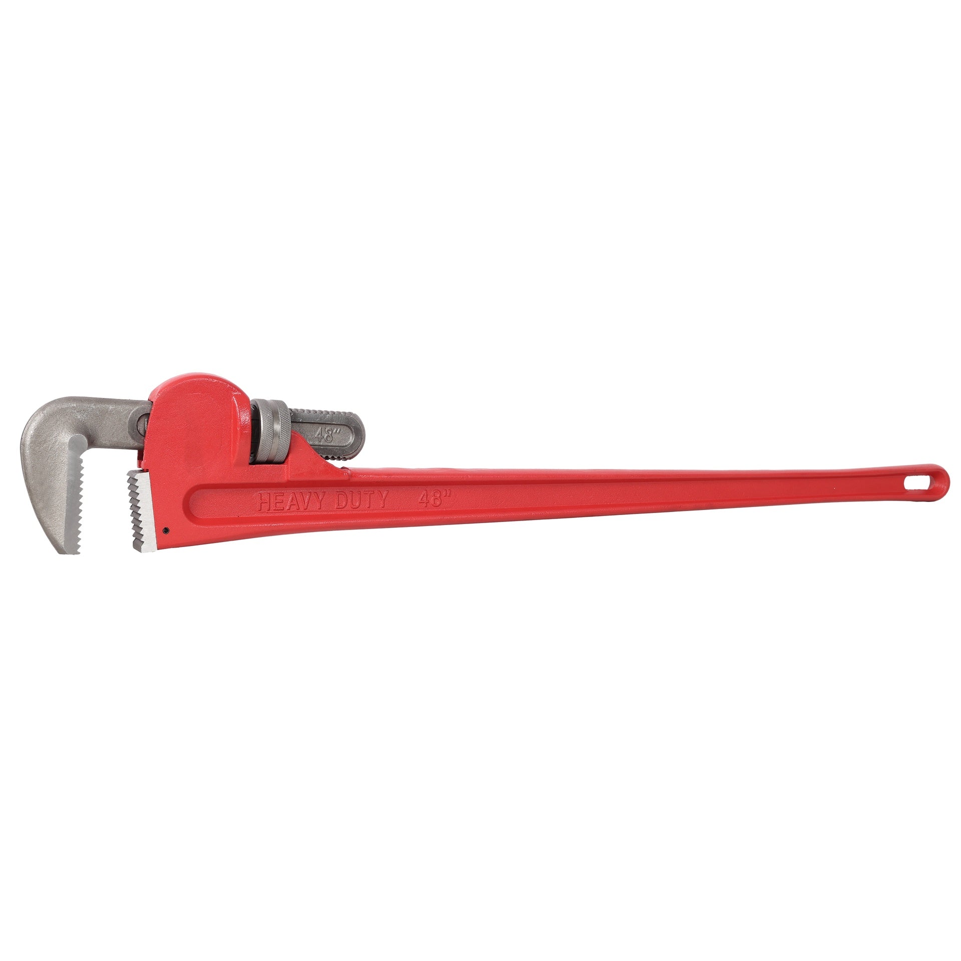 48-inch Pipe Wrench,Heavy-Duty Adjustable Straight Pipe Wrench,Reliable & Durable Cast Steel for Long-Lasting Pipe Maintenance