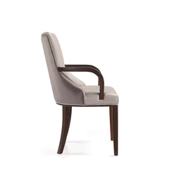 Armchair in Light Gray