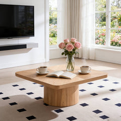 Square Coffee Table, Modern Design for Living Room Use