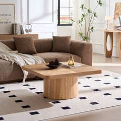 Square Coffee Table, Modern Design for Living Room Use