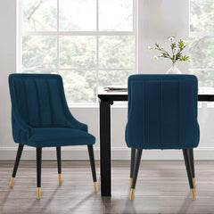 Dining Chair in Midnight Blue