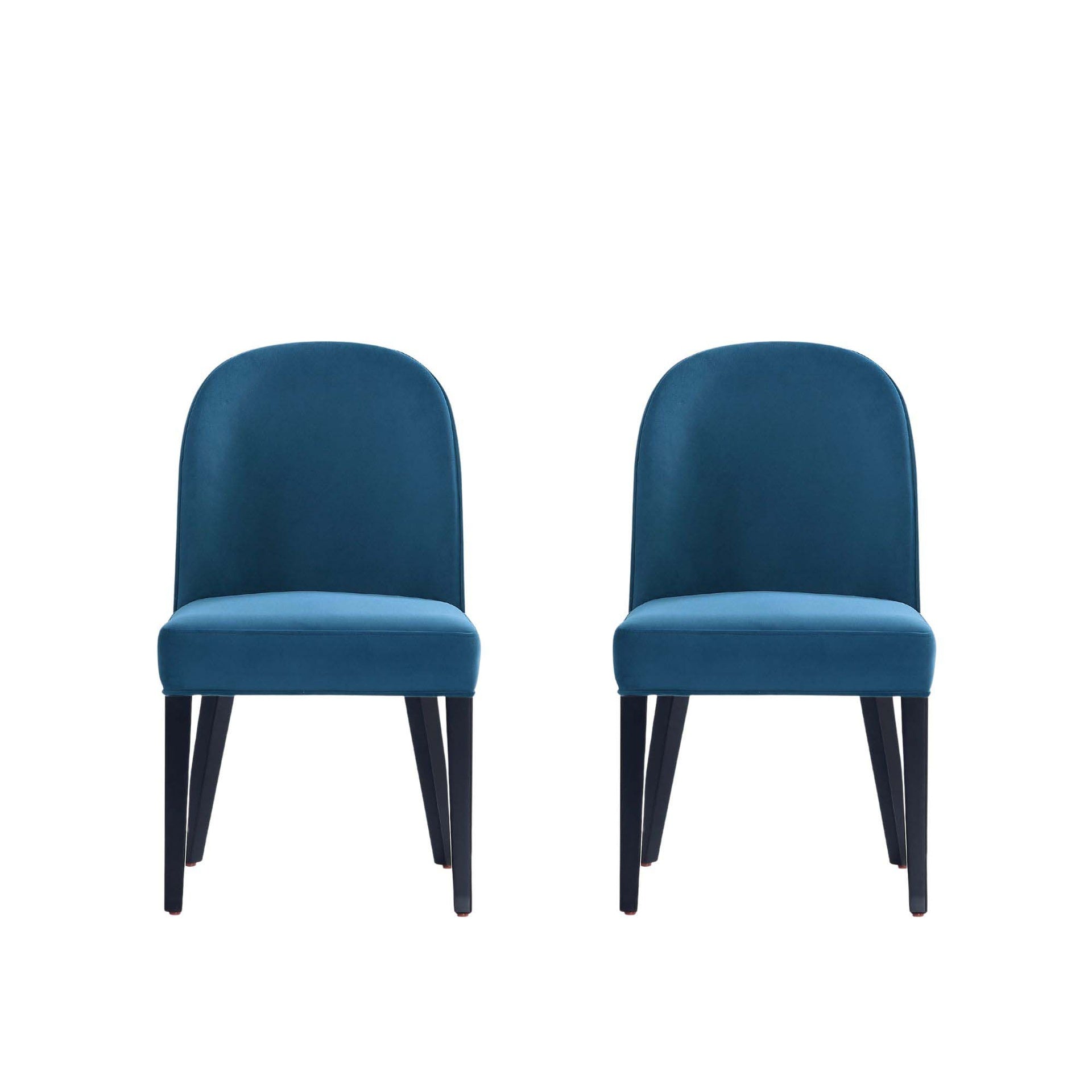 Dining Chair - Set of 2 in Blue