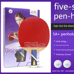 DOUBLE FISHTable Tennis Racket Set, With One Racket And Two Balls