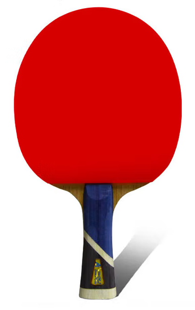DOUBLE FISHTable Tennis Racket Set, With One Racket And Two Balls