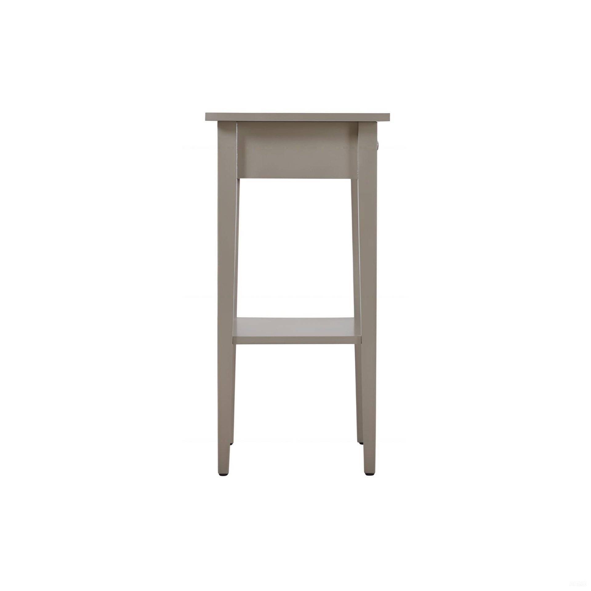 Dalton G034-N Nightstand , Silver Champagne