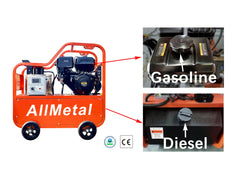 Commercial Hot Water Portable Pressure Power Washer - 4.0GPM, 4000PSI