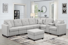 Sectional Sofa, LIGHTGREY