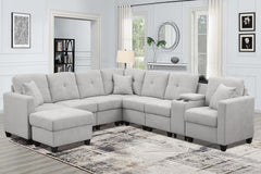 Sectional Sofa, LIGHTGREY