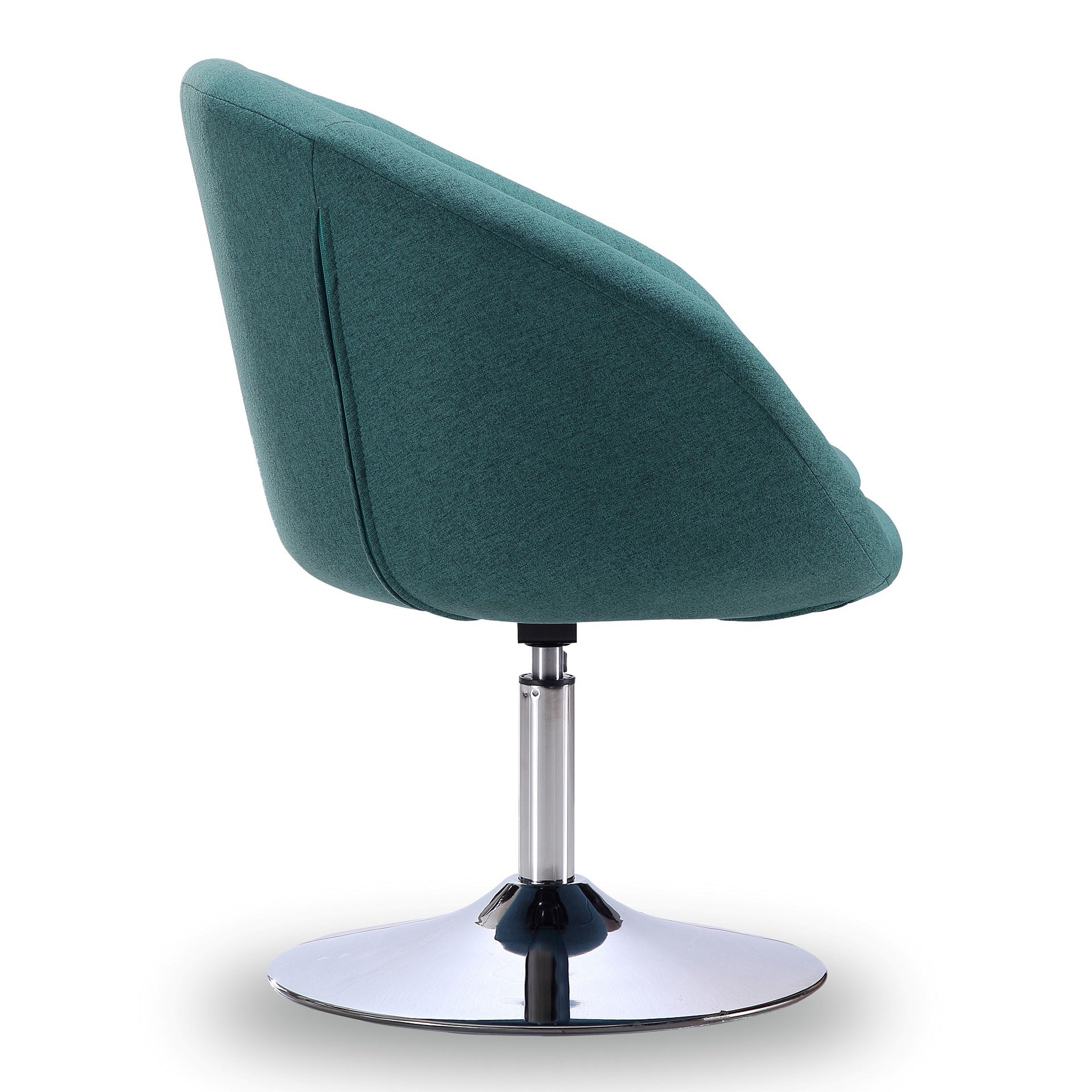 Swivel Lounge Chair in Teal