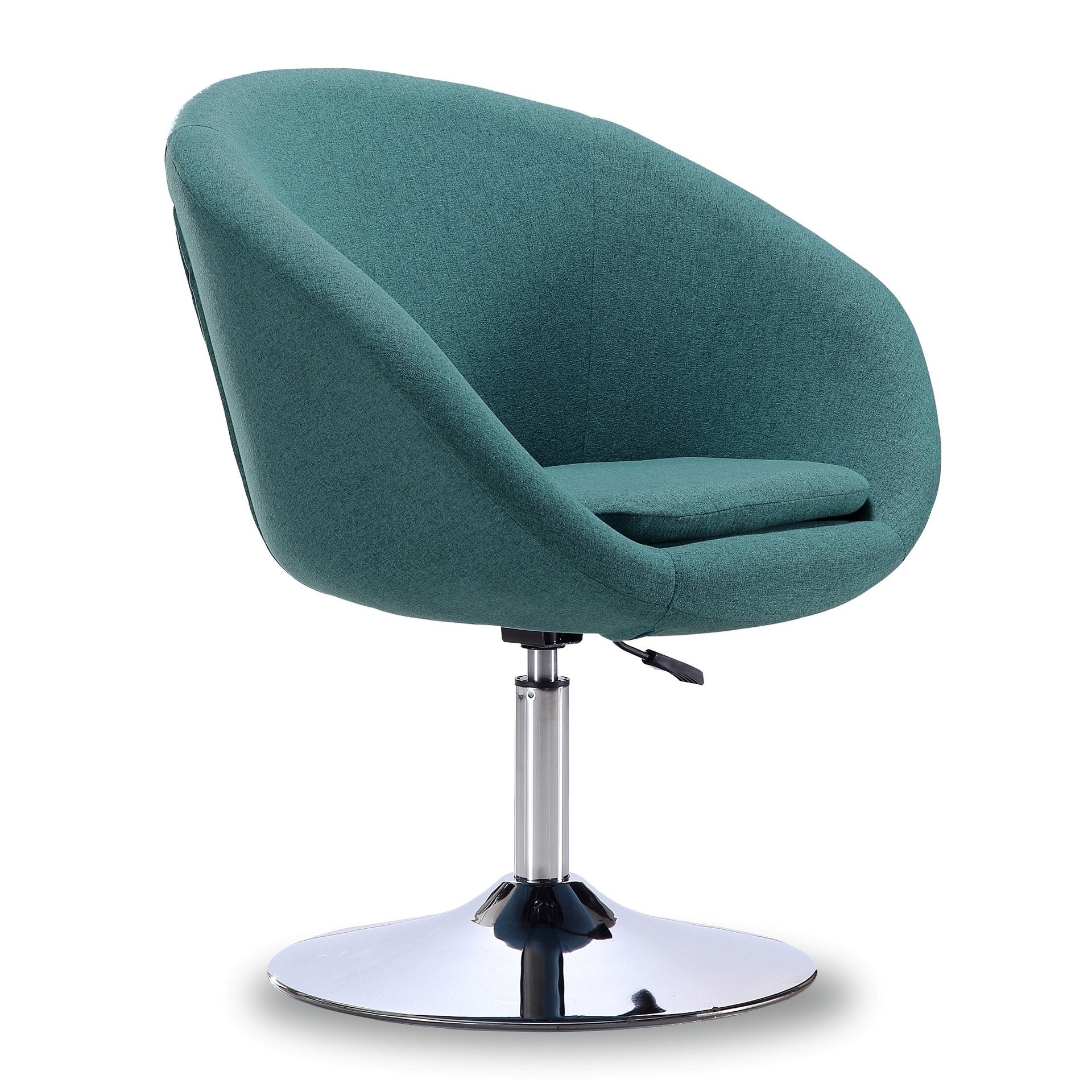 Swivel Lounge Chair in Teal