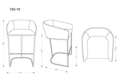 Barstool in Gray