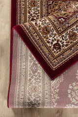Manchester GC_HER5007 Red 7 ft. 10 in. x 10 ft. 6 in. Area Rug