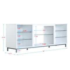 TV Stand in White