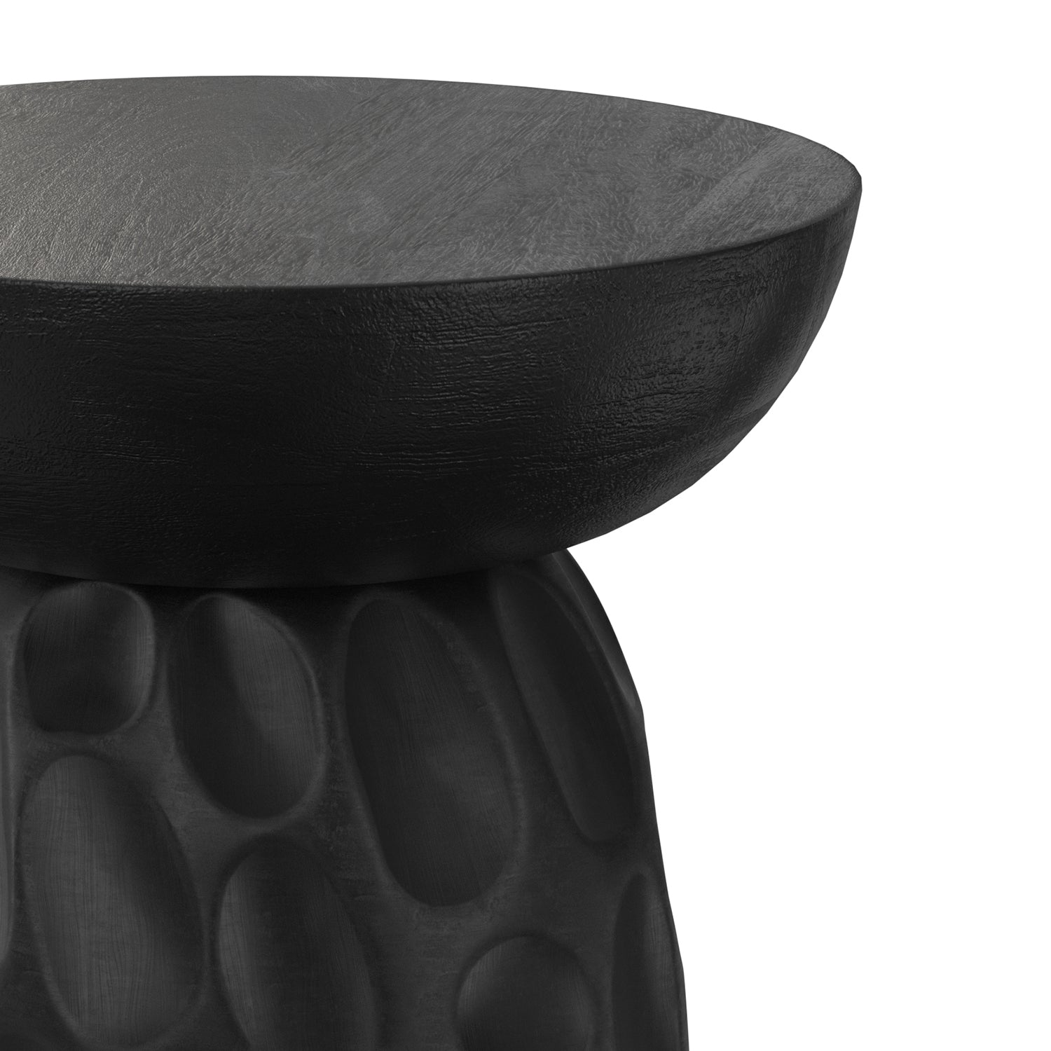 Boyd 13 inch V-Chisel Accent Table