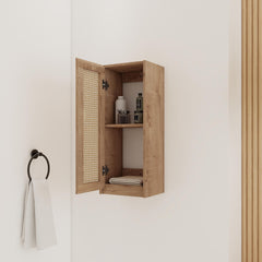 12" Bathroom Side Cabinet,Soft Close Doors,Float Mounting Design,(KD-Packing)