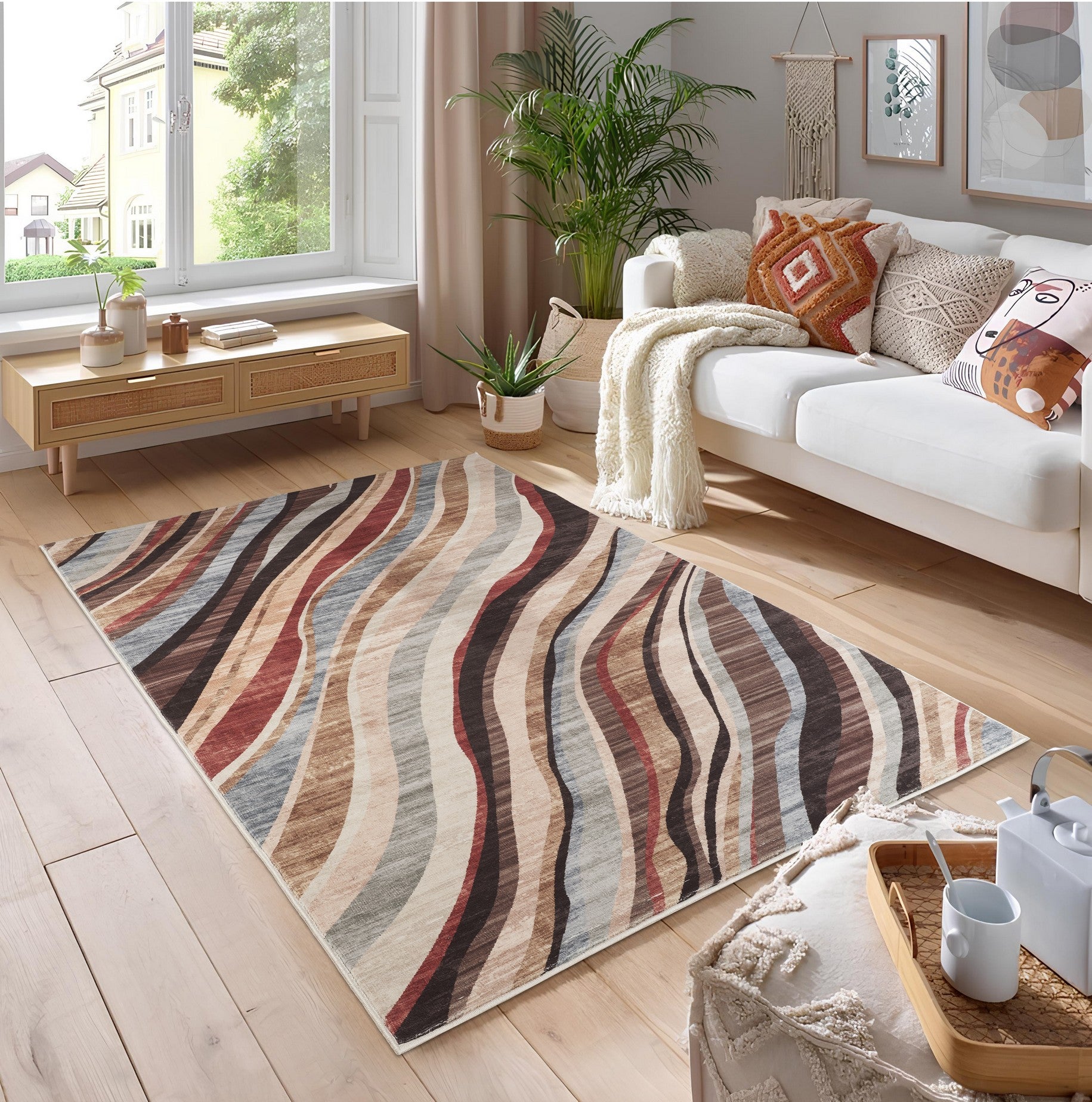 Jewel GC_STU3021 Multi 7 ft. 10 in. x 10 ft. 6 in. Area Rug