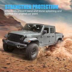 Front & Rear Fenders Compatible with 2020-2024 Jeep Wrangler Gladiator JT Sport & Willys( Fit JT Original low Fender )