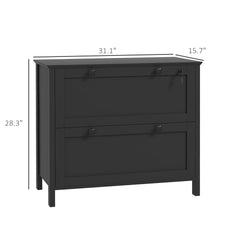 File Cabinet,2 Drawer Filing Cabinet with Adjustable Hanging Bar,For Home and Office