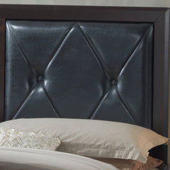 Elegant Espresso Full Bed With Transitional Style