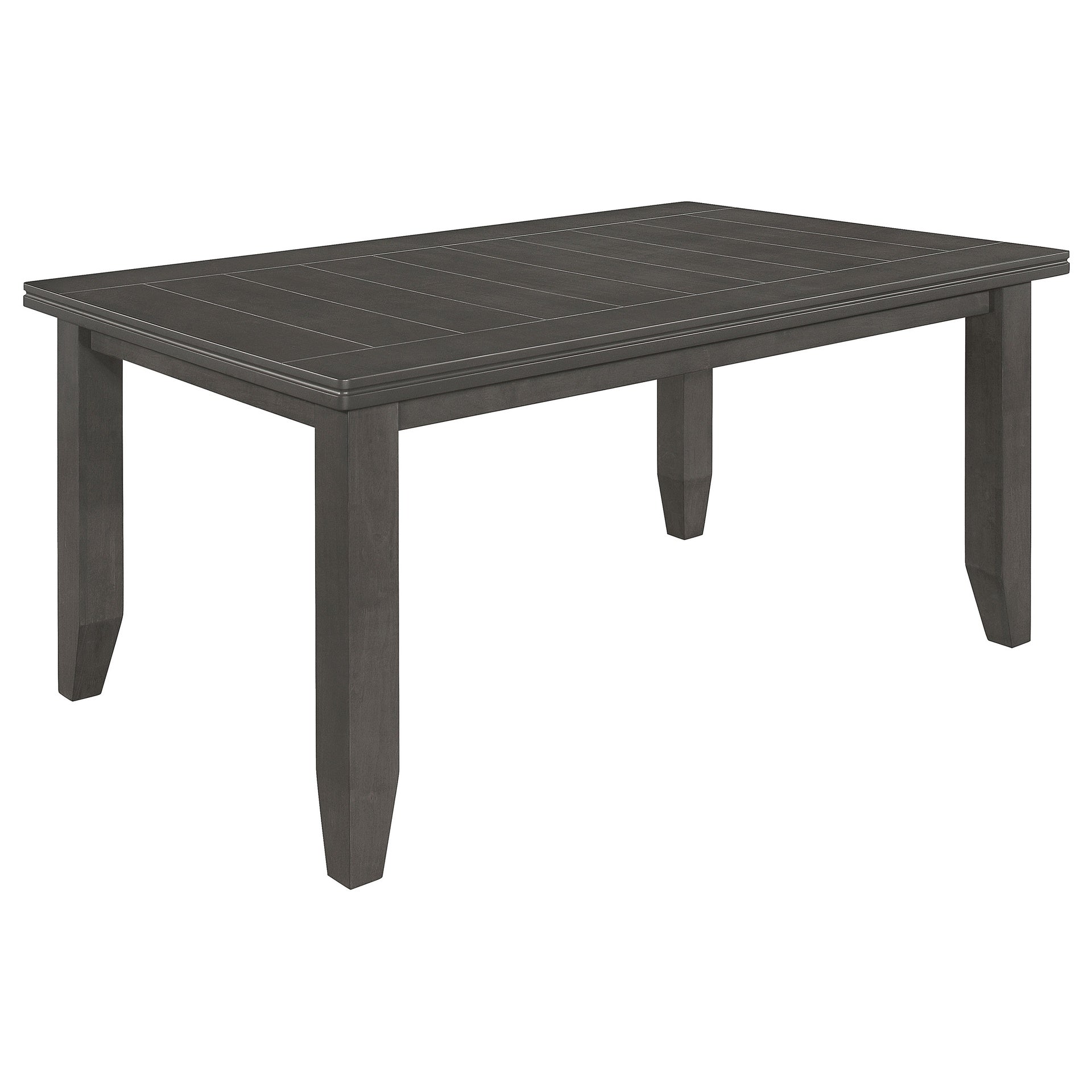 Dexter Grey and Dark Grey 5-piece Rectangular Dining Set