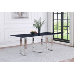 Forster Grey Rectangular Sintered Stone Dining Table