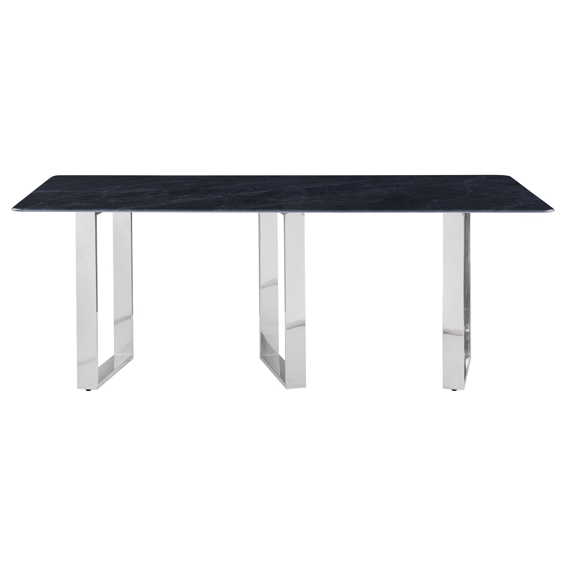 Forster Grey Rectangular Sintered Stone Dining Table