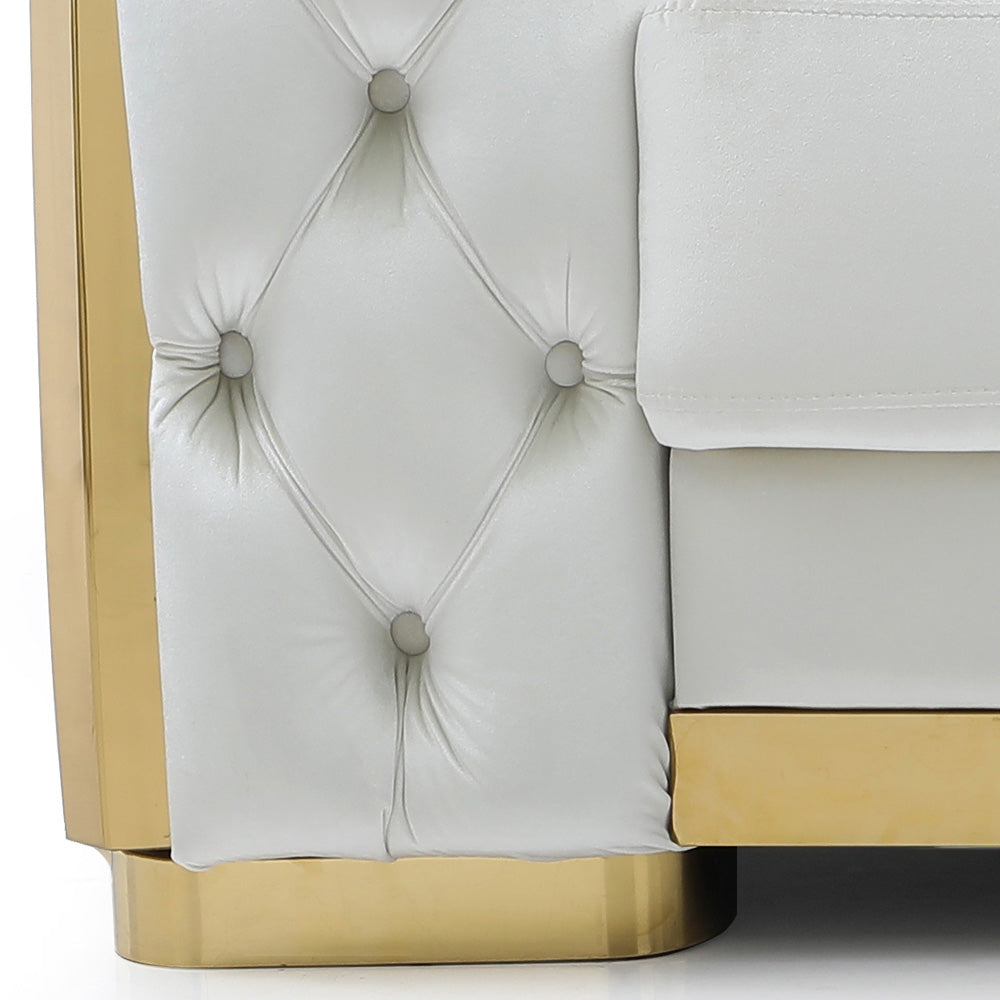 Lexi G0597A-L Loveseat , IVORY
