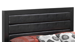 Transitional Black Full Bed With Storage