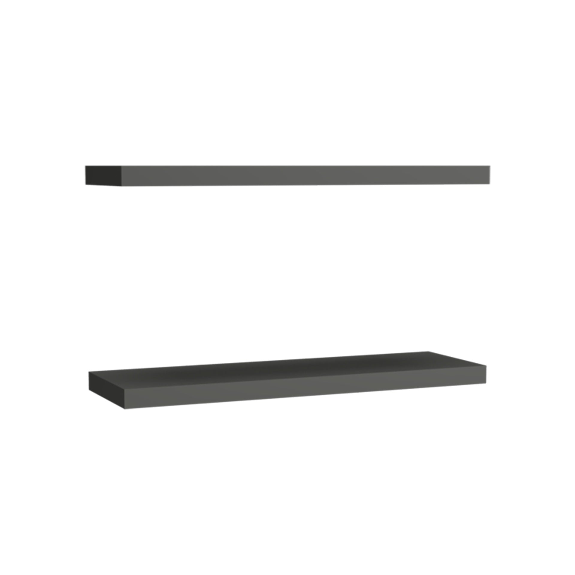 Ecco 31.5" Wide  Floating Shelves Set of 2, Shelves for Wall Decor for Bedroom, Bathroom Storage Shelves, Book Shelves for Living Room