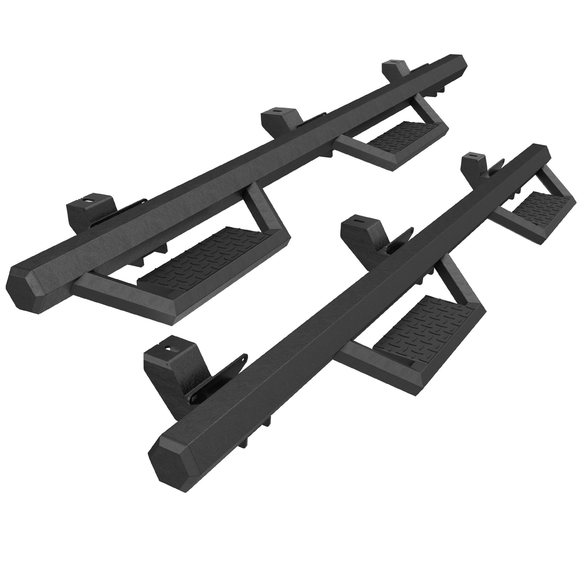 Running Boards Side Steps For 18-26 Wrangler JL  (Include 4XE Model) Two Stairs