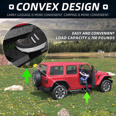 Running Boards Side Steps For 18-26 Wrangler JL  (Include 4XE Model) Two Stairs