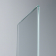 One Piece of Glass Only , 1/4" (6mm) Clear Tempered Glass with Explosion-Proof Film, 24D03-48PGS