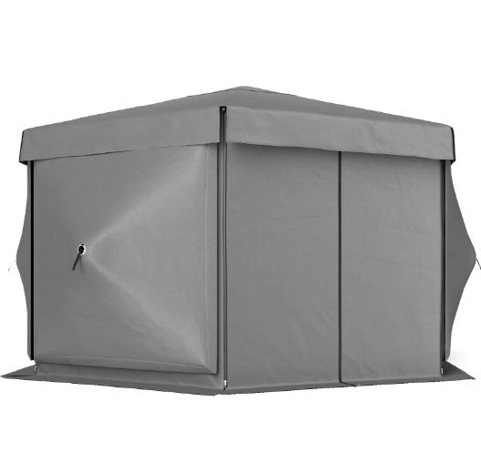 Tent with Sidewalls,Outdoor Canopy Shelter with Carry Bag,Hexagonal Pop Up Gazebo Canopy Tent