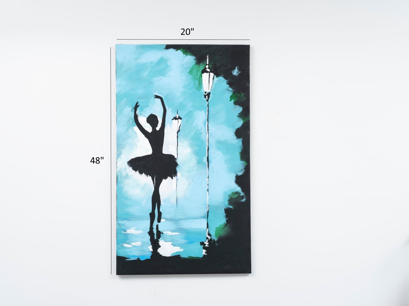 Wandela Wall Canvas Paintings 47'' x 27''