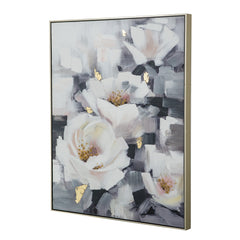 32.3x40.2" Sarah Framed Floral Wall Art, Large
