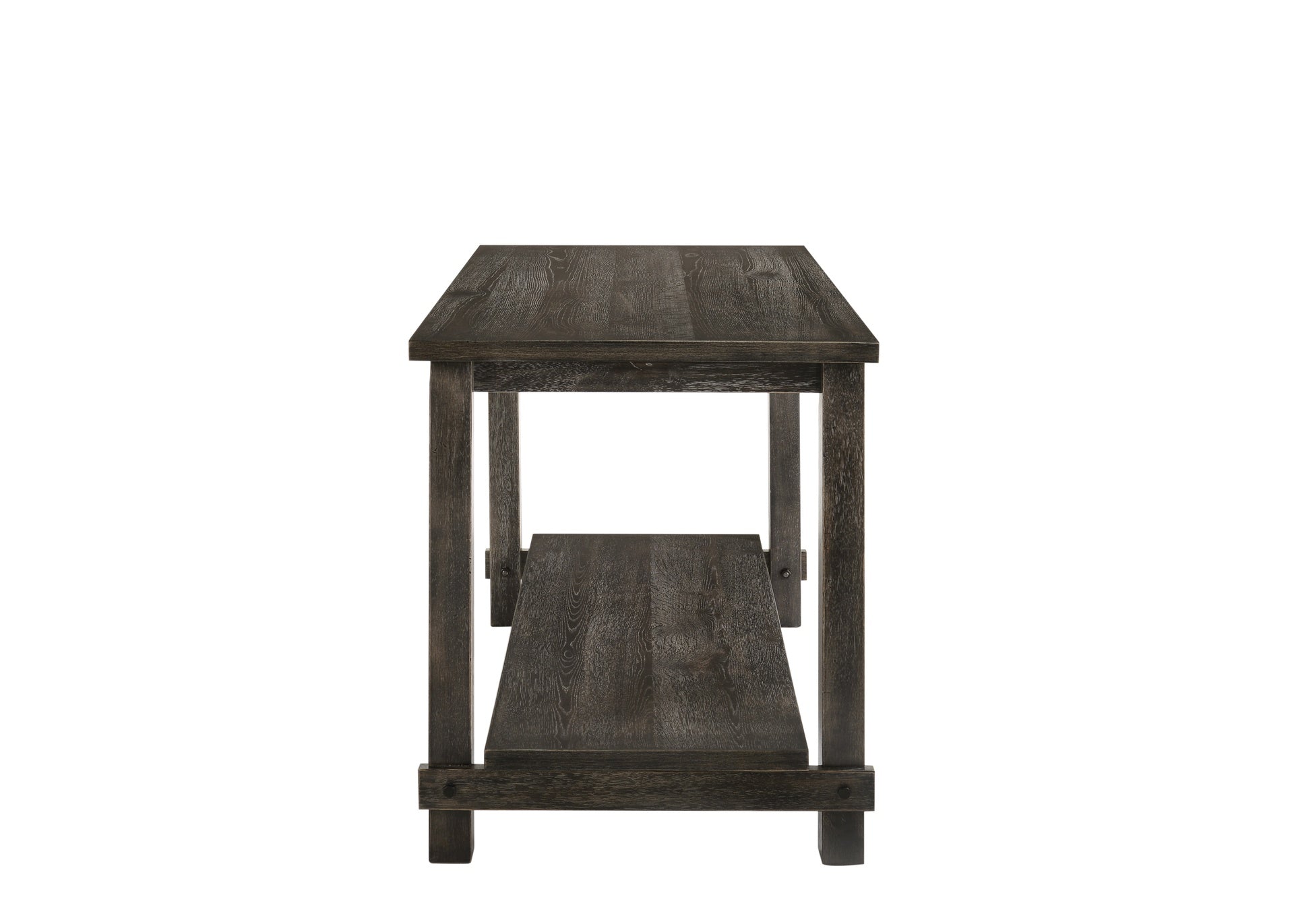 Martha II Weathered Gray Finish 7 PCs Counter Height Dining Room Set