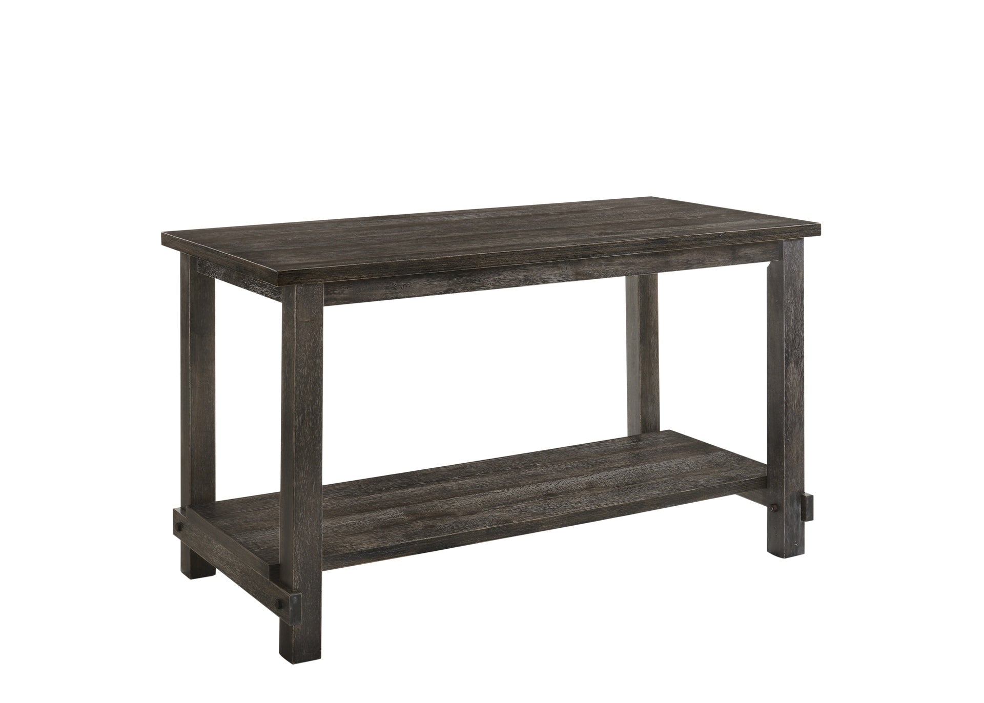 Martha II Weathered Gray Finish 7 PCs Counter Height Dining Room Set