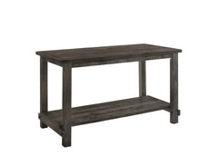 Martha II Weathered Gray Finish 7 PCs Counter Height Dining Room Set