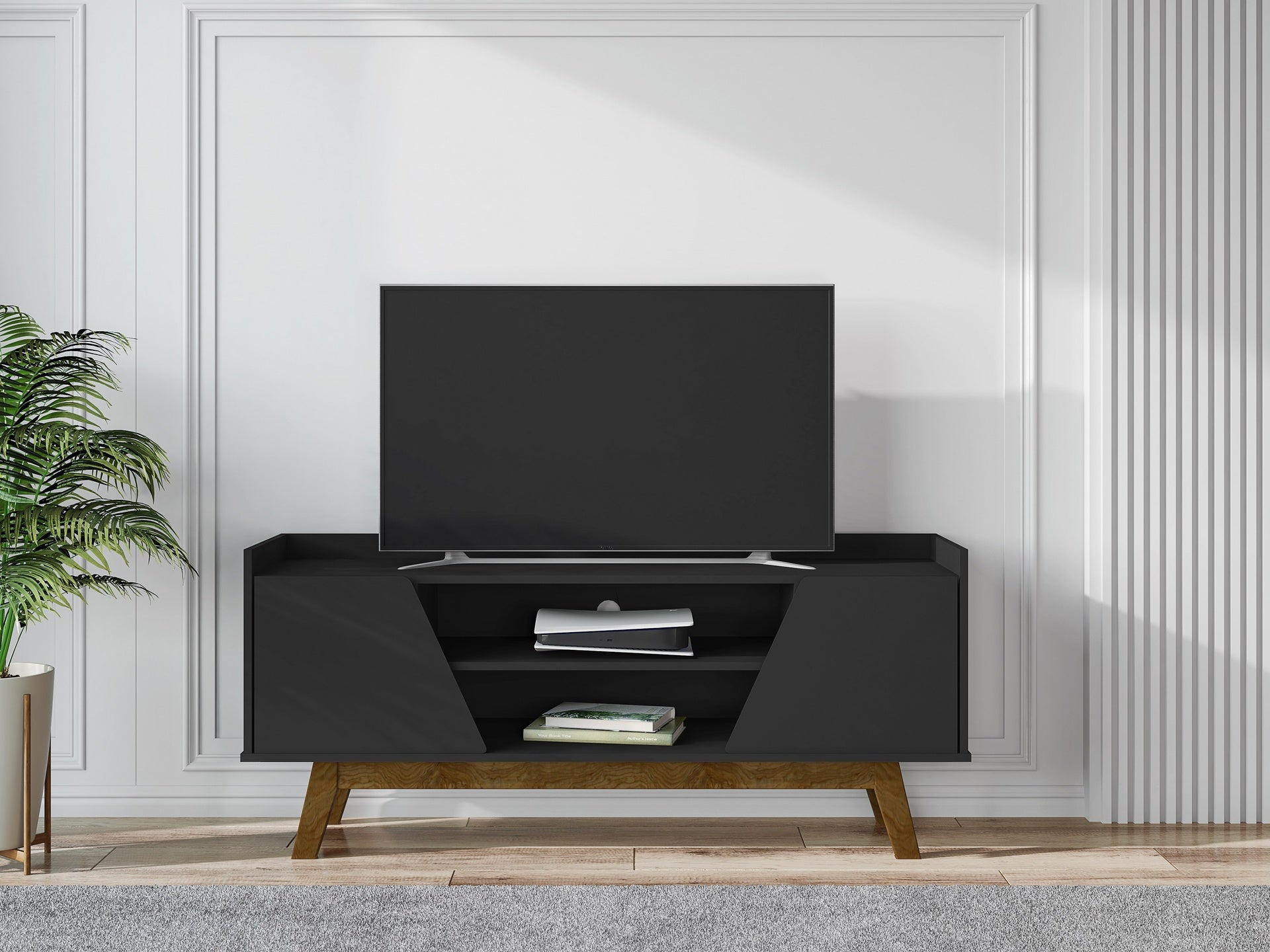 TV Stand in Black