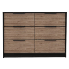 Marion Slide And Pull Dresser, Four Drawers