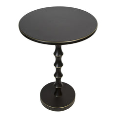 Bora 26.75" Contemporary Metal Accent Table in Oil Rubbed Bronze from Grandview Gallery by LumiSource