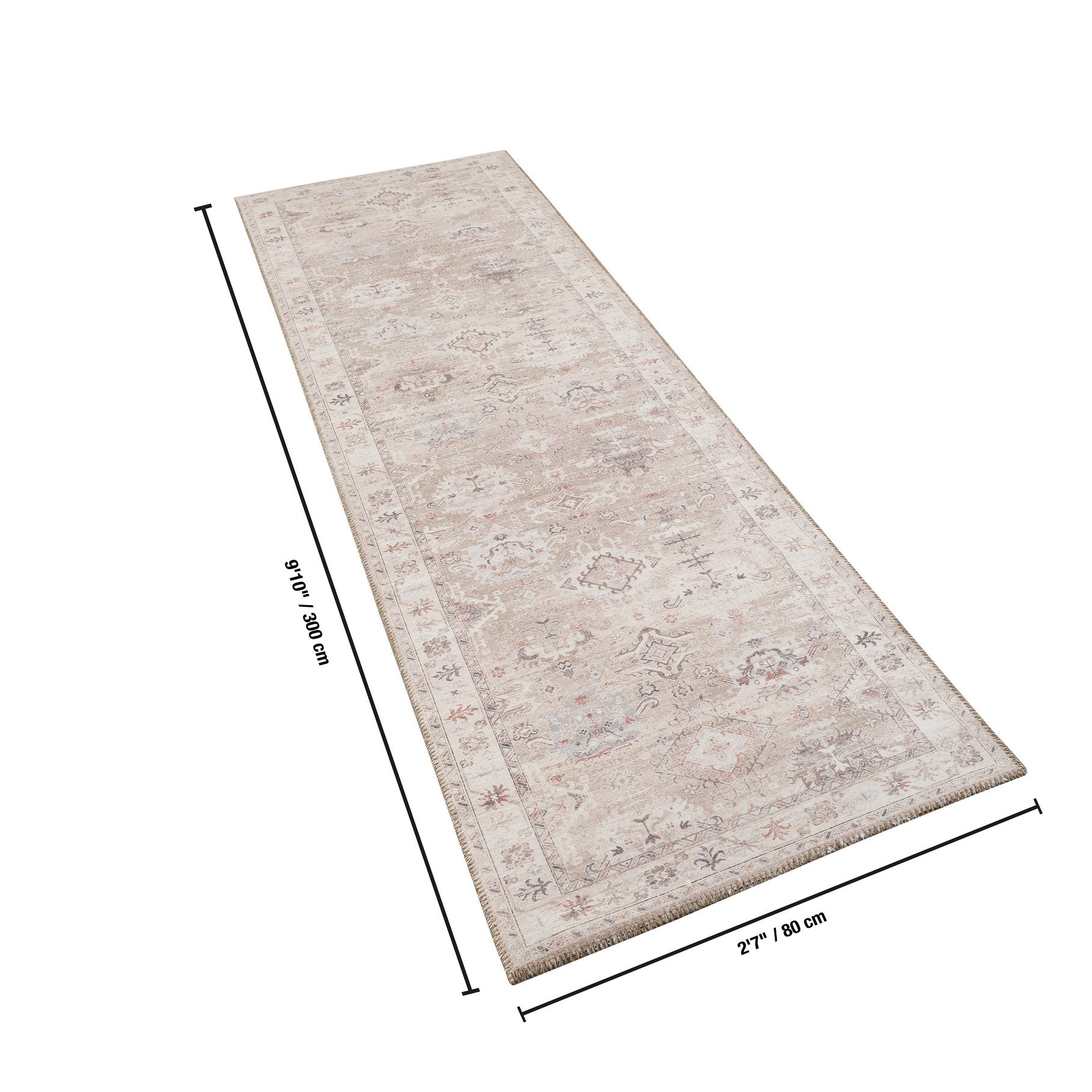 Oxford GC_NBL2016 Gold 2 ft. 7 in. x 9 ft. 10 in. Area Rug