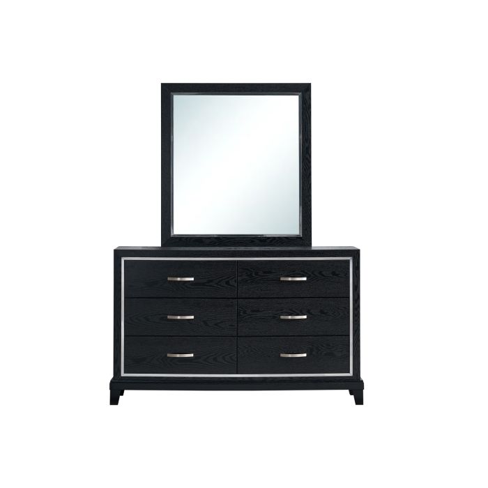 Livingston G02850-M Frame Mirror Black