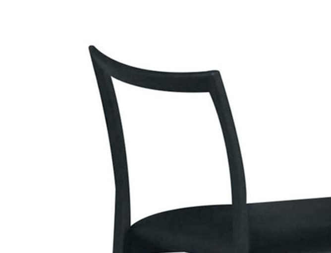 Senon Black Finish Chair